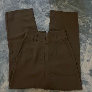 Love Bonito Black High Waisted Trousers Pants